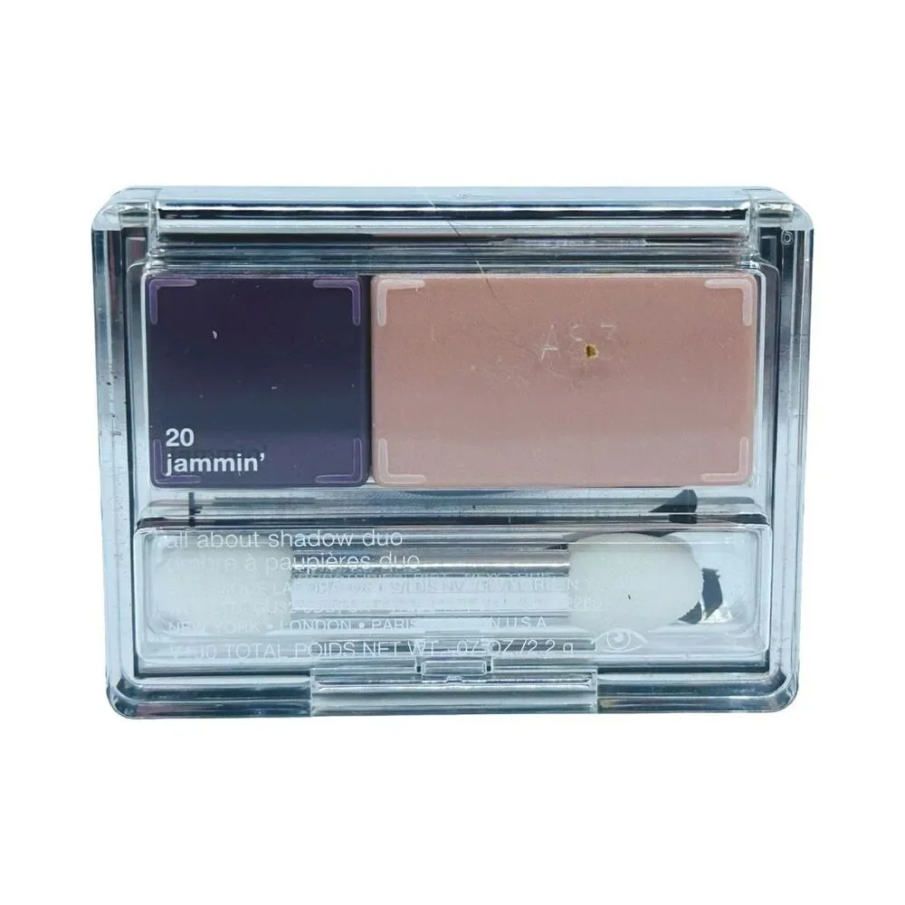 Clinique All About Shadow Duo - 20 Jammin’ - 0.07 oz / 2.2g